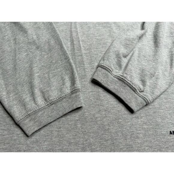 Abercrombie: Vintage Gray Stripe Sweatshirt - Picture 6 of 7